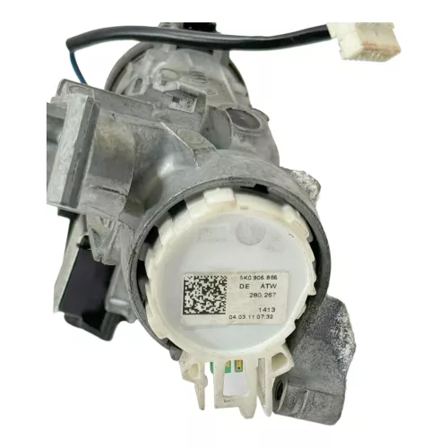 VW Sharan 7N Golf 6 Zündschloß Schloß Zündung 2x Schlüssel 1K0905851B Funk (179818)