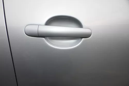 VW Polo 9N 9N3 Tür vorne rechts Beifahrertür 4/5-Türer grau silber LA7R ohneAnba (179925)