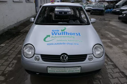 VW Lupo 6x Stoßstange vorne Frontstoßstange Stoßfänger silber LA7W