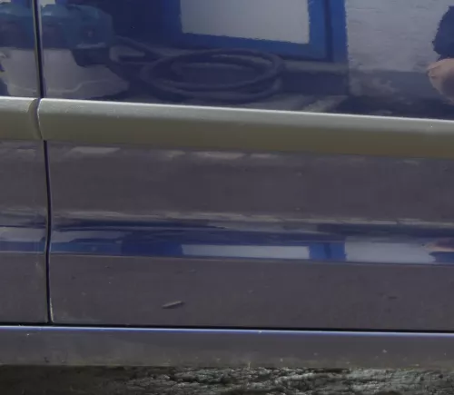 VW Polo 9N 9N3 Tür vorne rechts Beifahrertür 4/5-Türer blau LB5N ohneAnba (180034)