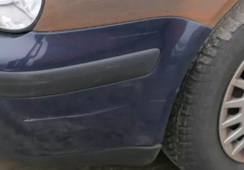 VW Golf 4 1J Stoßstange vorne Stoßfänger vorn blau LA5G (180053)