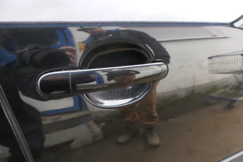 Skoda Octavia 1Z Kombi+Limo Tür vorne rechts Beifahrertür schwarz LF9R OhneAnbau (180161)