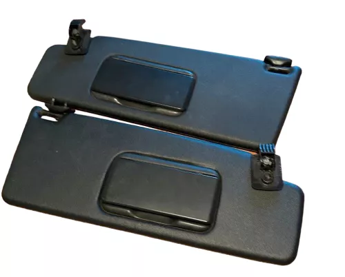 2x VW Golf 3 Cabrio 4 Sonnenblenden Sonnenblende rechts+links vorne schwarz