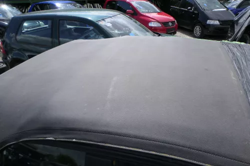 VW Golf 3 & 4 1E Cabrio Dach Scheibe Verdeck schwarz elektrisch - Mängel (180254)