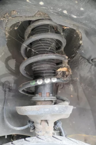 2x VW Golf 3 1H 1E Cabrio Federbein Stoßdämpfer vorne rechts + links (180256)