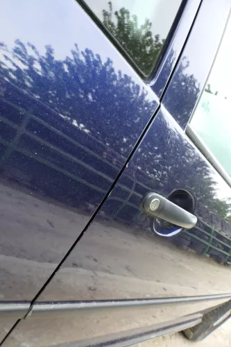 VW Golf 4 Tür vorne rechts Beifahrertür 2/3-Türer blau LB5N ohnAnbauteile (180274)