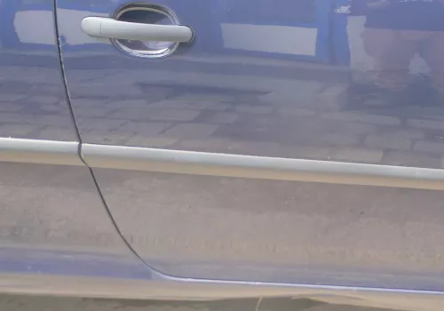 Golf 5 V 1K Tür nur Türblatt vorne rechts Beifahrertür 2/3-Türer blau LA5G (180321)