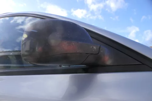 VW Passat 3B 3BG elektrischer Spiegel Außenspiegel rechts mit Glas schwarz matt. (180366)