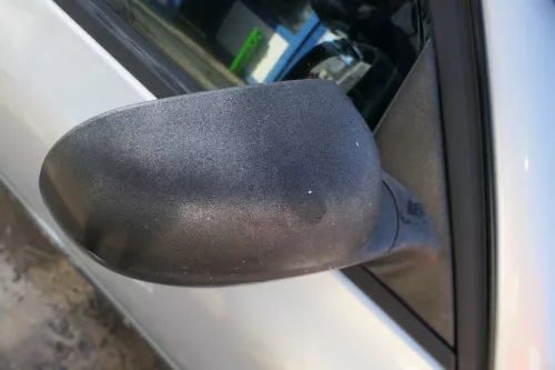 VW Passat 3B 3BG elektrischer Spiegel Außenspiegel rechts mit Glas schwarz matt. (180366)