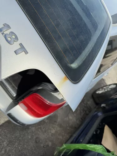 VW Passat 3B Kombi Variant Heckklappe Klappe hinten mit Scheibe silber LB7Z (180376)