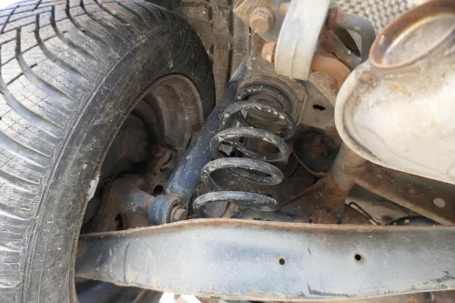 2x Golf 5 Tour Feder Federn hinten links & rechts Hinterachse 1K0511115HC