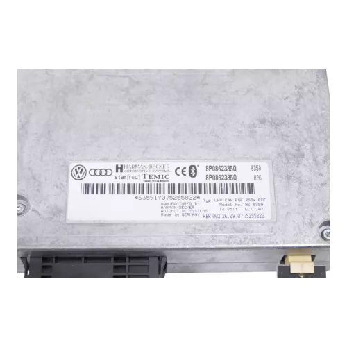 Audi A4 8E A3 8P Interface 8P1862335 Originalteil Interfacebox Bluetooth (180414)