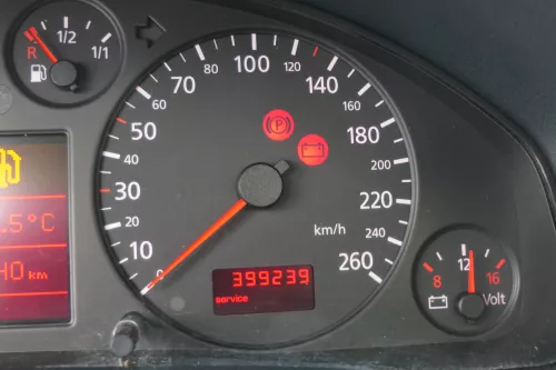 A6 4B Tacho Tachometer Kombiinstrument 399.000km 4B0919860A 6 Zylinder Benzin (180538)
