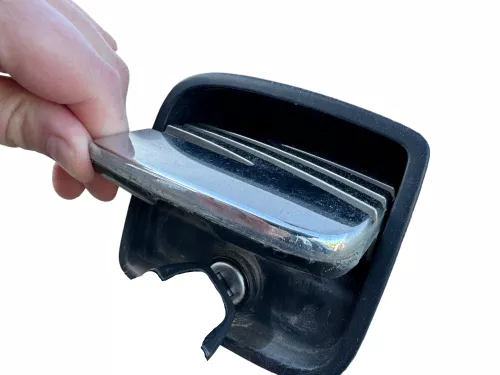 Seat Ibiza 6K Zeichen Emblem Öffner Griff Heckklappe Schloß Schlüssel (180574)