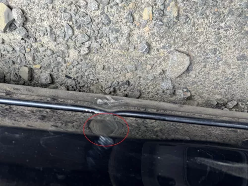 Golf 5 1K5 + Golf 6 AJ5 nur Kombi / Variant Tür hinten links schwarz LC9X- Delle (180577)