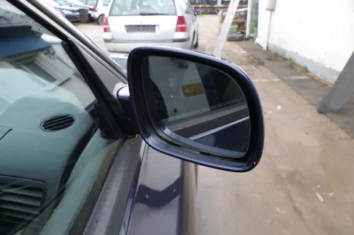 VW Passat 3B 3BG elektrischer Spiegel Außenspiegel rechts Glas blau LN5Y (180639)