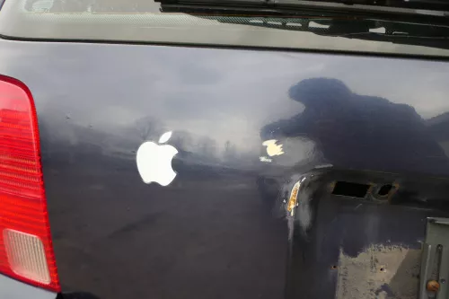 VW Passat 3B Kombi Variant Heckklappe Klappe hinten mit Scheibe blau LN5Y (180652)