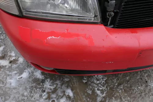 Audi A4 B5 Kombi + Limo Stoßstange vorne Frontstoßstange rot LY3H Facelift (180686)