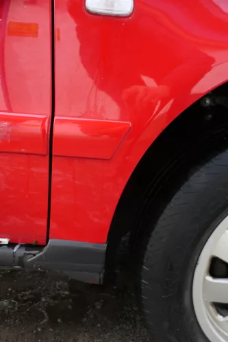 Audi A4 B5 (ab ca Ende1999 Facelift) Kotflügel vorne rechts rot LY3H (180688)