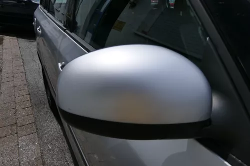 Fabia 5J elektrisch Spiegel Außenspiegel rechts mit Glas grau silber LA7W (180762)