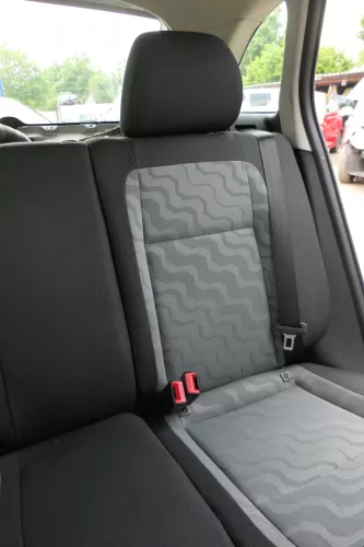 Skoda Fabia 5J 5itz Sitze hinten Rückbank Rücksitzbank 3 Punkt Gurt Isofix anthr (180775)
