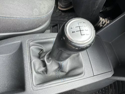 VW Polo 9N 9N3 Schaltknauf Schaltsack Schaltung 6Q1711113G United Leder schwarz (180798)