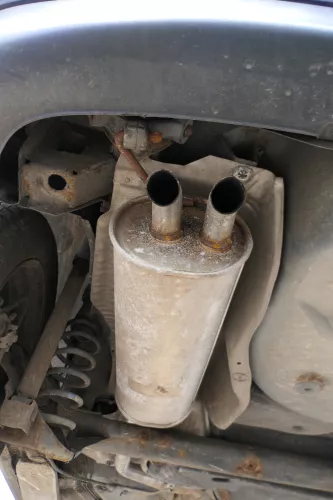 Audi A3 8L Auspuff Endschalldämpfer hinten 1,8 AGN APG 92kw V5 1J6253609AR