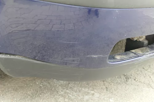 VW Golf 4 1J Stoßstange vorne Stoßfänger vorn blau LA5G (180850)