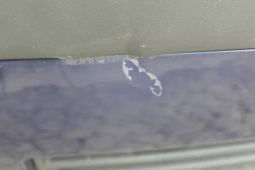 VW Golf 4 1J Stoßstange vorne Stoßfänger vorn blau LA5G (180850)