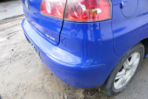 Seat Ibiza 6L Stoßstange Heckstoßstange hinten blau LS5G (180867)