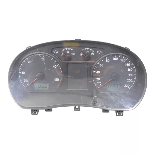 VW Polo 9N Tacho Tachometer Kombiinstrument 221.000km 6Q0920800M 1,4 TDI AMF BA