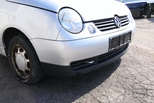 VW Lupo 6x Stoßstange vorne Frontstoßstange Stoßfänger silber LA7W