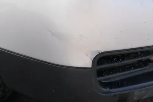 VW Lupo 6x Stoßstange vorne Frontstoßstange Stoßfänger silber LA7W (180896)