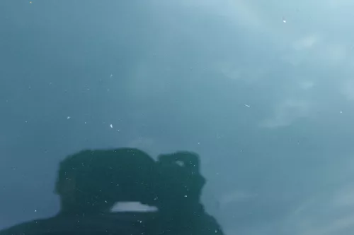 VW Bora Motorhaube Haube Klappe vorne grün LC6M - grau (181034)