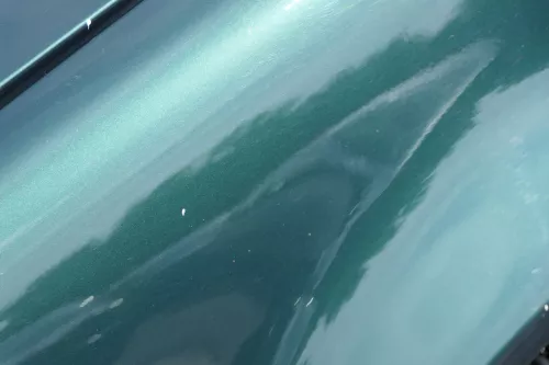 VW Bora Kotflügel vorne links original 1J5821021 - grün LC6M (181039)