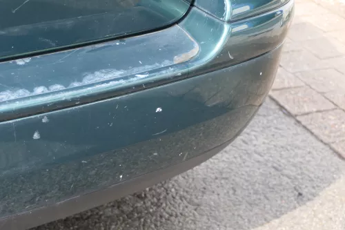 VW Golf 4 Bora Kombi Stoßstange hinten Heckstoßstange Stoßfänger grün LC6M (181041)