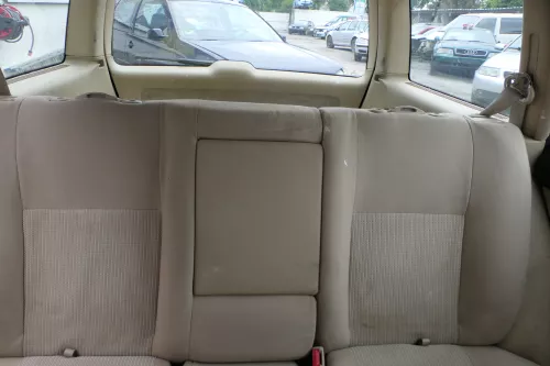 VW Golf 4 Bora Variant Kombi Sitz Rückbank Rücksitzbank hinten Sitze hellbeige (181046)