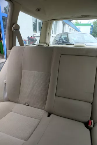 VW Golf 4 Bora Variant Kombi Sitz Rückbank Rücksitzbank hinten Sitze hellbeige (181046)