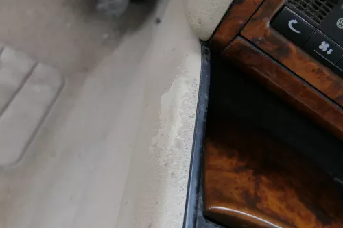 VW Golf 4 Bora Mittelkonsole Mitteltunnel um Schaltung 1J1863201D Beige besch (181056)