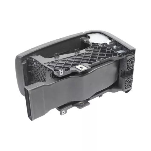 VW Passat 3C Mittelarmlehne Armlehne Fach Deckel Leder schwarz (181060)