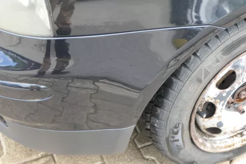 Seat Arosa 6H Stoßstange Frontstoßstange vorne schwarz L041 Facelift + Grill (181077)