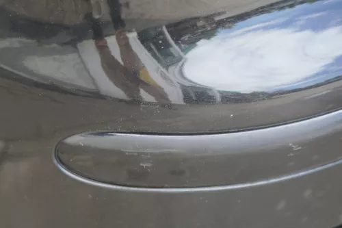 Seat Arosa 6H Stoßstange Frontstoßstange vorne schwarz L041 Facelift + Grill (181077)