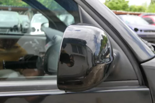 VW Lupo Arosa elektrischer Spiegel Außenspiegel rechts schwarz L041 (181083)