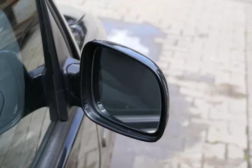 VW Lupo Arosa elektrischer Spiegel Außenspiegel rechts schwarz L041 (181083)