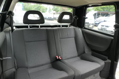 VW Lupo Seat Arosa Sitz Rückbank Sitzfläche für Kopfstützen schwarz (181094)