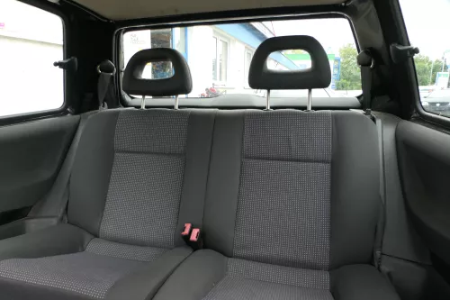 VW Lupo Seat Arosa Sitz Rückbank Sitzfläche für Kopfstützen schwarz (181094)