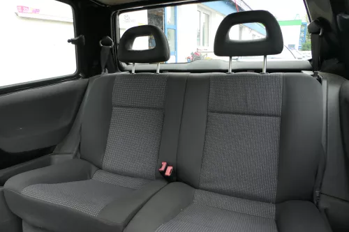 VW Lupo Seat Arosa Sitz Rückbank Sitzfläche für Kopfstützen schwarz (181094)