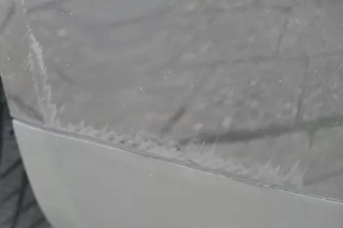 VW Polo 9N Stoßstange Frontstoßstange vorne schwarz LC9Z (181105)