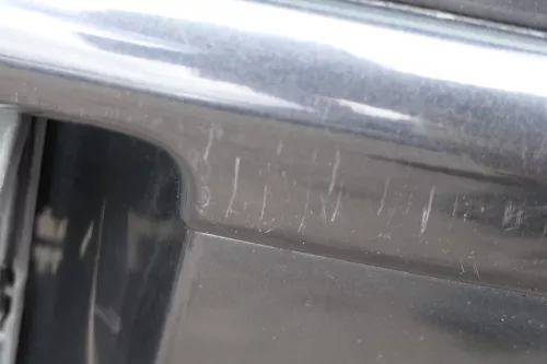 VW Polo 9N 9N3 Stoßstange Heckstoßstange hinten schwarz LC9Z (181126)