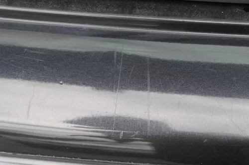 VW Polo 9N 9N3 Stoßstange Heckstoßstange hinten schwarz LC9Z (181126)